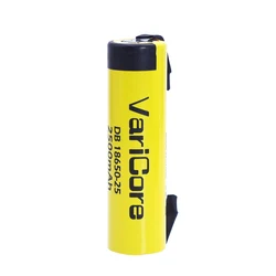 VariCore new  HE2 18650 rechargeable lithium-ion battery 3.7V 2500mAh Battery can keep electronic 20A discharge+DIY Nickel