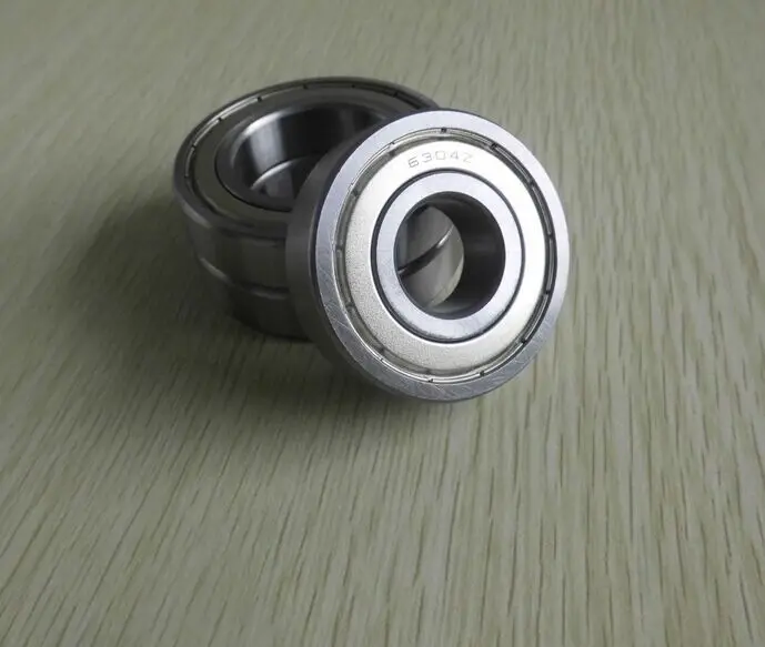 

cost performance 6304ZZ size 20*52x15mm GCr15 material Deep Groove Ball Bearing