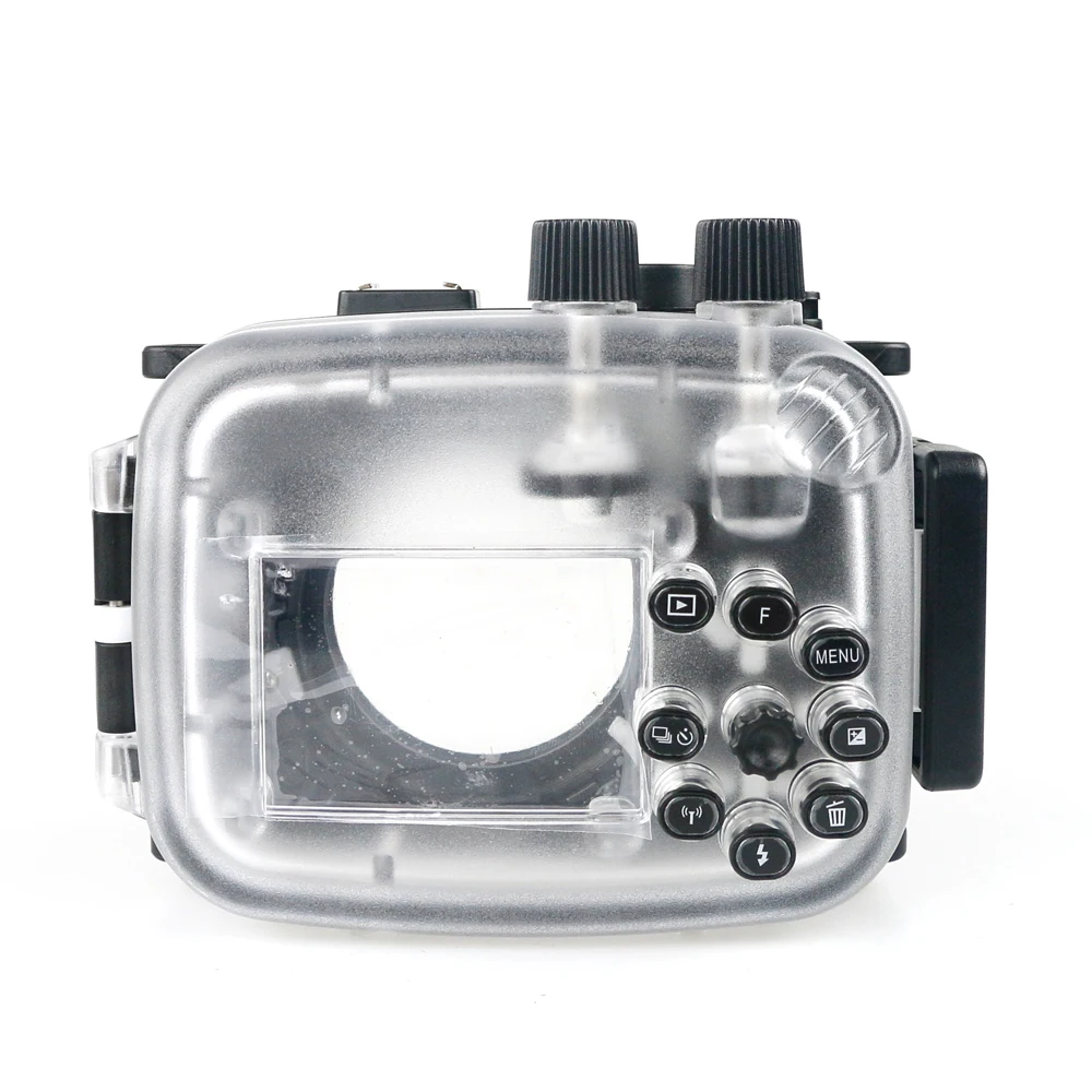 Sea frogs 40m Depth  Waterproof Camera Housing With 67mm Thread For Nikon J5 10mm 10-33mm Lens Underwater Case