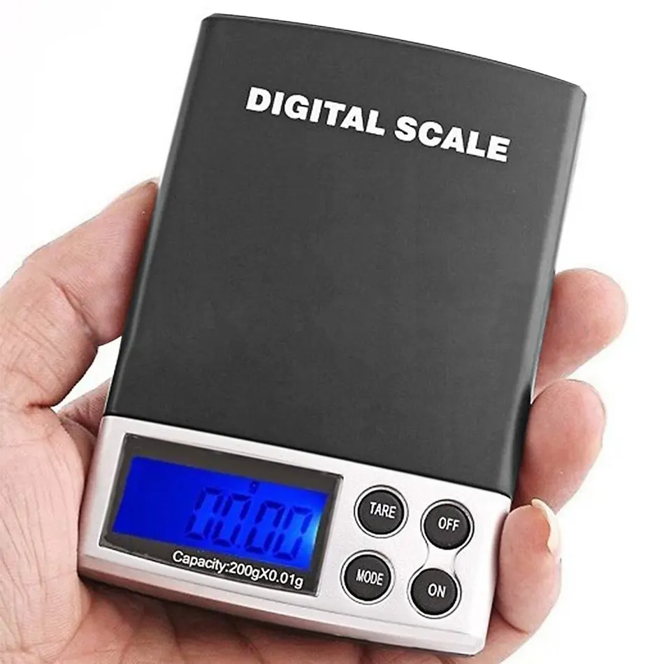 500g x 0.01g Digital Pocket Scale Jewelry Weight Balance Scale Precision Too