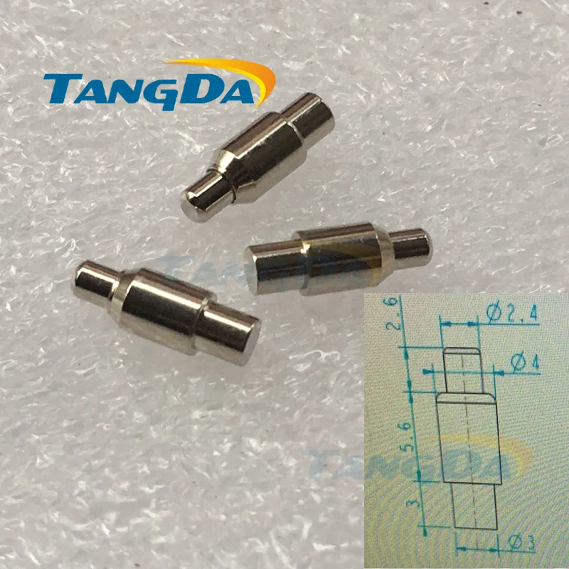 

Tangda pogopin 4*11.2 mm Connectors Contact probe current conductive copper spring thimble needle PCB Nickel plating A.