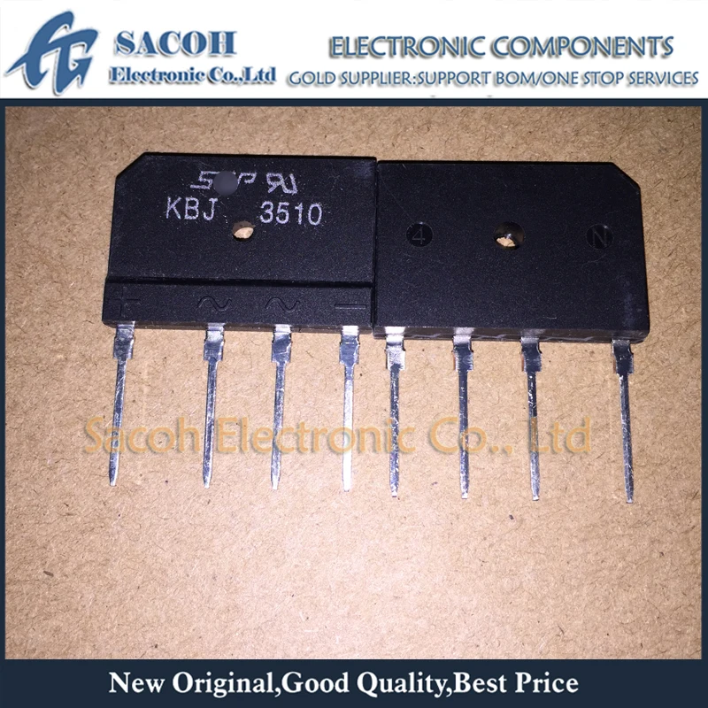 

New Original 10Pcs/Lot KBJ3510 PB3510 OR KBJ3508 OR KBJ3506 DIP-4 35A 1000V/800V/600V Bridge Rectifier