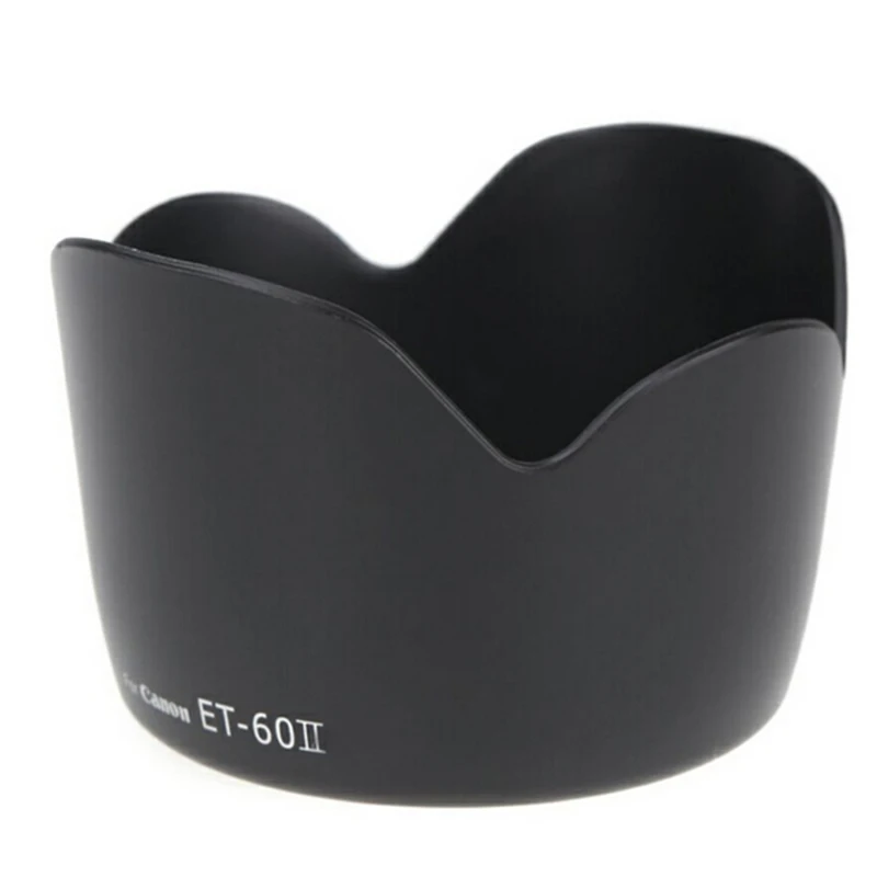 camera lens hood ET-60 II ET60II  Petal Buckle lens hood for Canon EF 75-300mm F/4-5.6 III & EF-S 55-250mm f/4-5.6 IS