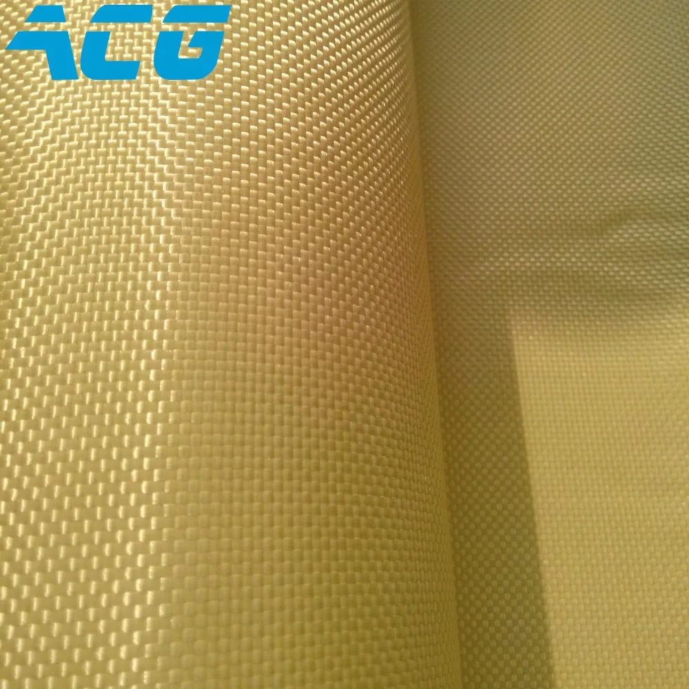 plain weave cut resistant 1000D Kevlar fabric high strength 200g Aramid cloth price