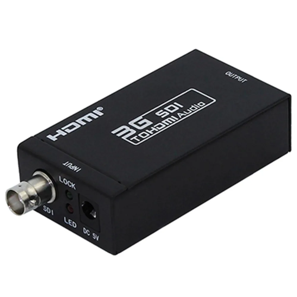 

SDI/HD/3G/BNC to 3G 1080P HDMI Audio Video Converter