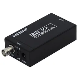 SDI/HD/3G/BNC to 3G 1080P HDMI Audio Video Converter