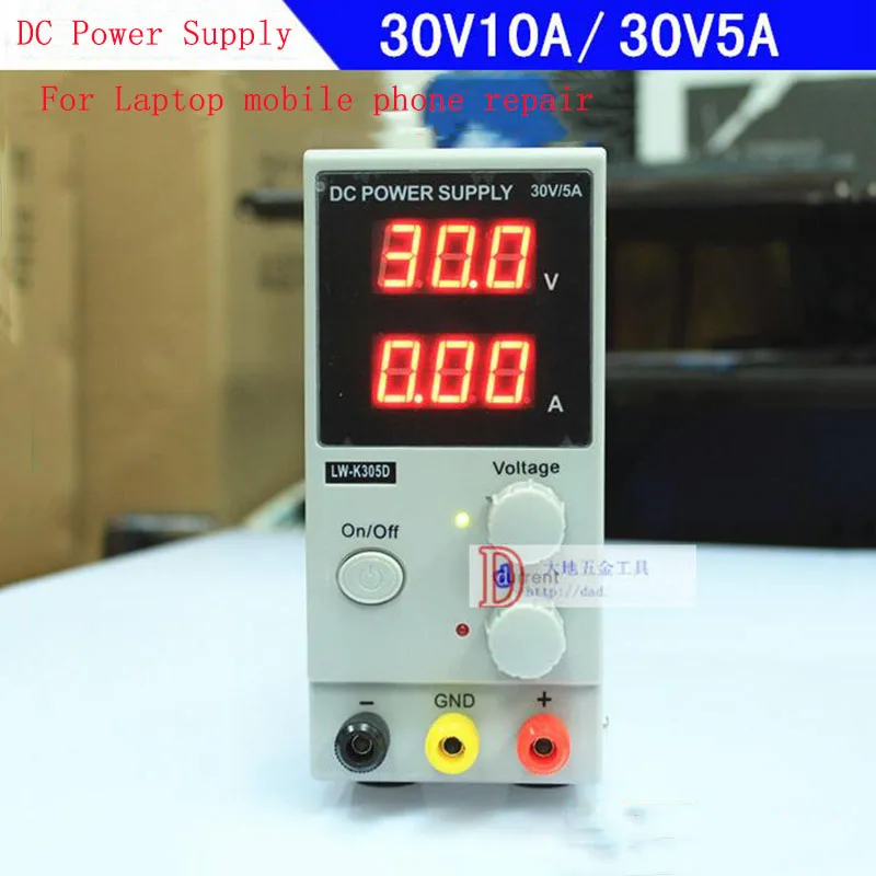 

Regulated Adjustable DC Power Supply Single Phase 30V10A US/EU/AU Plug 1PC