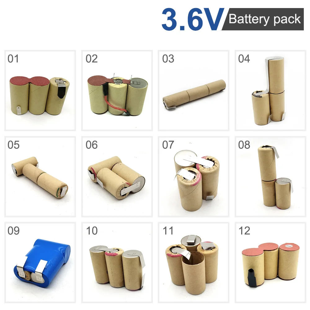 b 3000mAh 3.6V Ni MH Tool battery pack for Hitachi Panasonic Flex worx SNAP-ON Dirt Devil Homelite Ridgid CraftsMan Skil Arlec