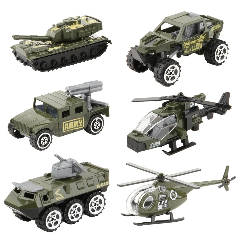 1:50 Alloy & ABS Military Model Simulation Car Car Tank Racing Helicopter Armored Vehicle Diecasts Birthday Gift Toys for Kids