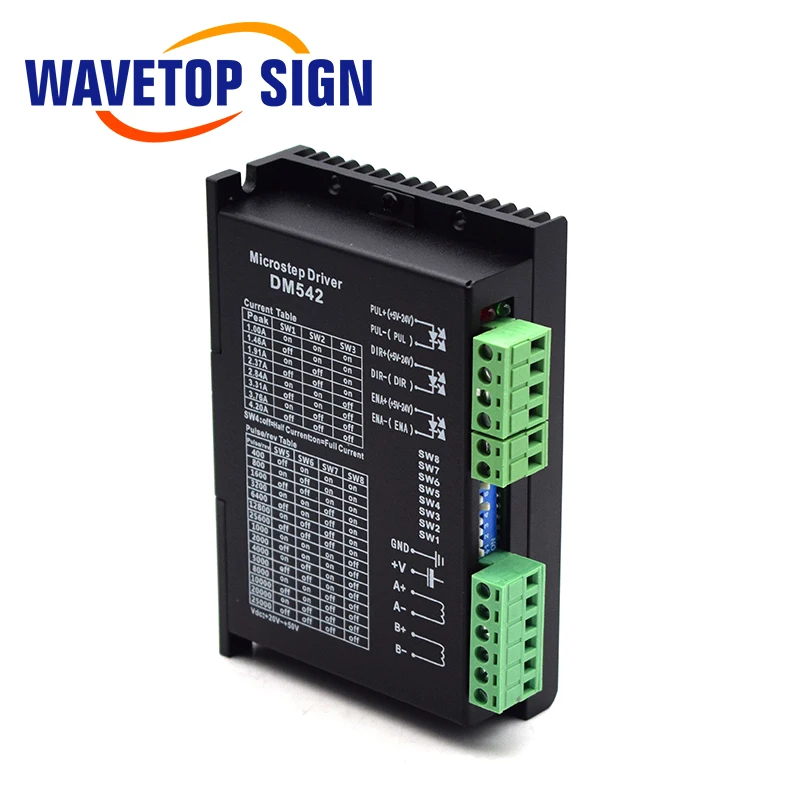WaveTopSign Electric Lift Worktable 600mm with Driver DM542 and Motor 57BYGH250E-52 use for Laser Marking Machine