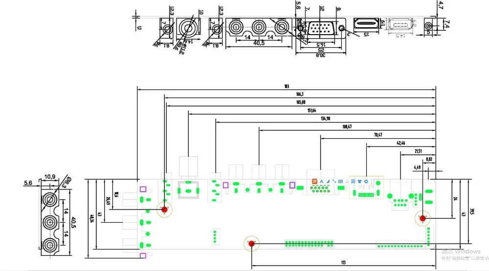 DVB-T2/dvb-t/DVB-C LCD التلفزيون الرقمي سائق المراقب المجلس كيت 19 "M190A1-L0A/L02 M190PW01 1440*900 LCD المراقب المجلس DIY كيت
