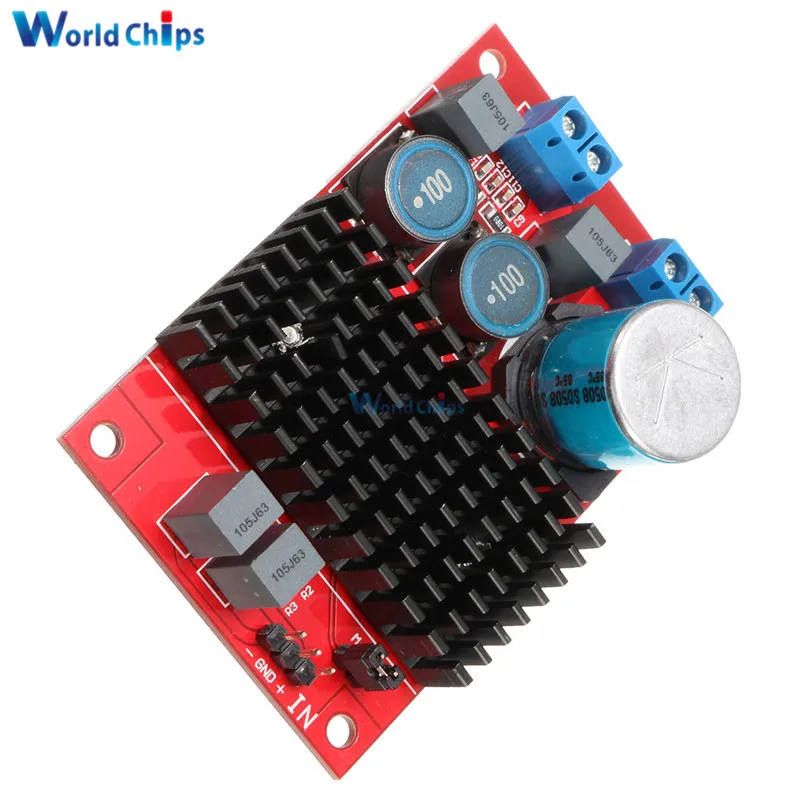 New Arrival DC 12V-24V TPA3116 Mono Channel Digital Power Audio Amplifier Board BTL Out 100W 75mm X50mm Electric Modules