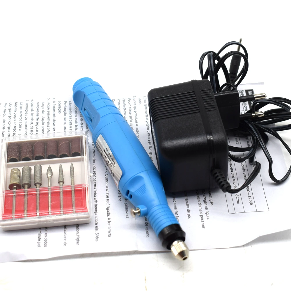 Electric Mini Engraving Pen Set for Metal Wood Glass Carving  Jewelry Tools