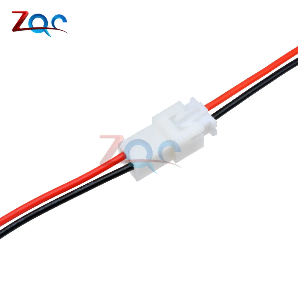 10Pairs 10cm 15cm 30cm Long JST SM 2Pins 3Pins Plug Male to Female Wire Connector Spacing 3MM 2.54MM for LED Light