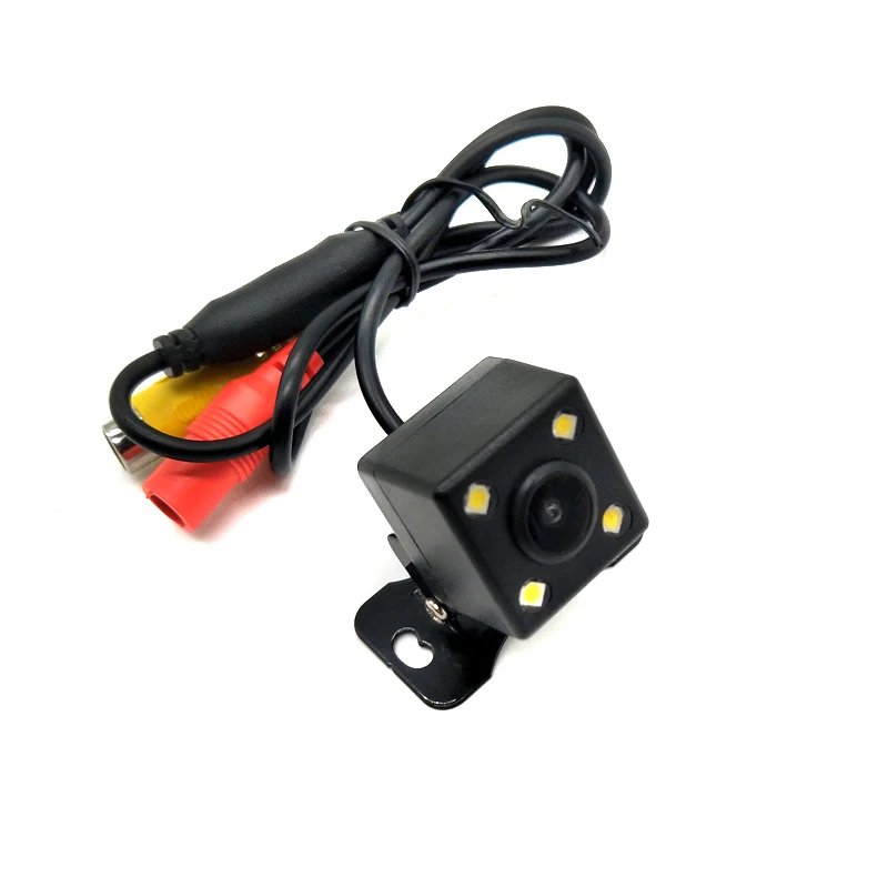 Night vision Reverse camera Car Rear View Parking Camera140 Degree Wide Waterproof With HD 4 LED Lights For DVD Back up Camera