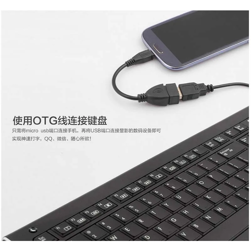 Adaptateur Micro USB OTG, 2x, femelle à mâle, pour Samsung, HTC, Smartphone, tablette, nouveau