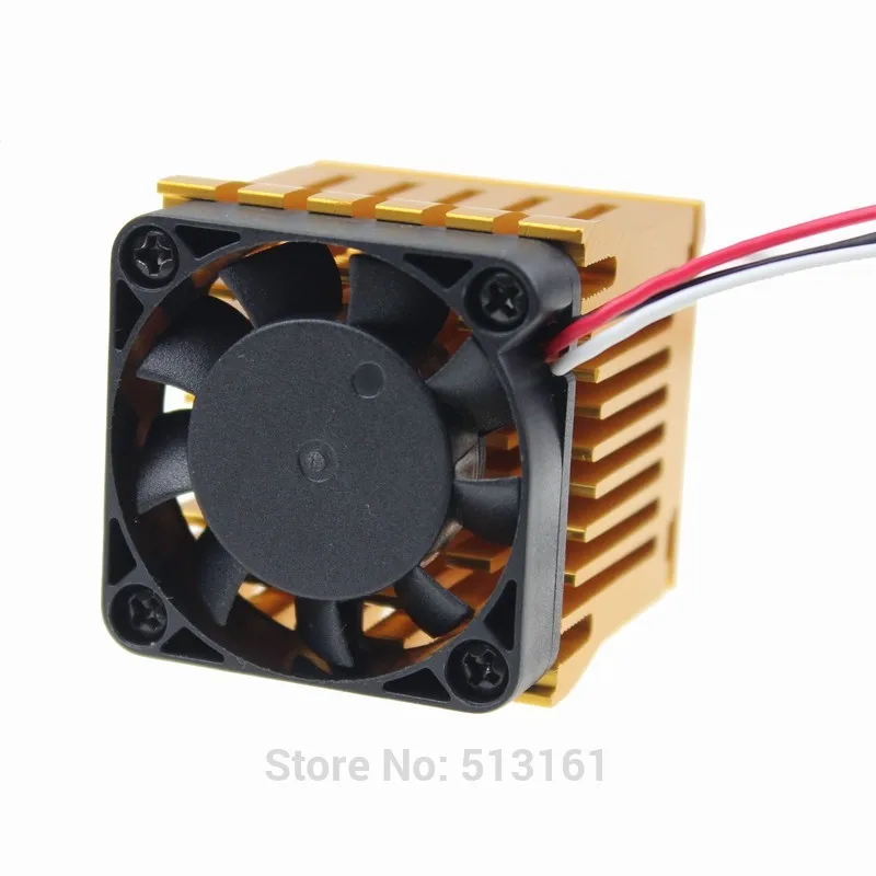 5 قطعة DIY نورثبريدج الذهبي التبريد مروحة الحرارة المصارف الألومنيوم برودة غرفة التبريد