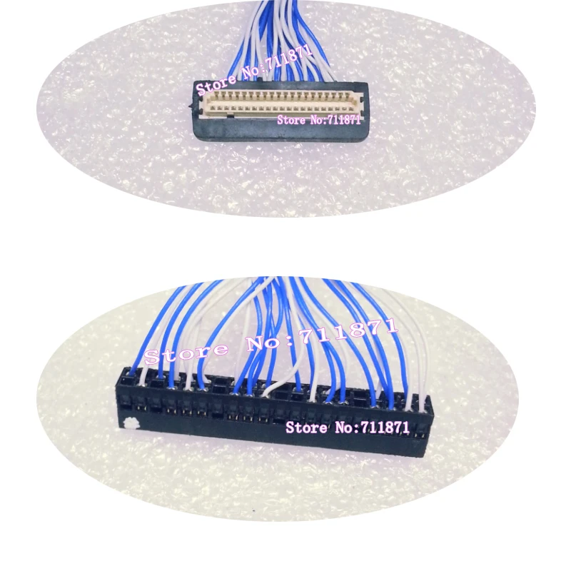 41P DF9 LVDS Screen Cable 41Pin TTL DF9 to 40P LVDS Screen Line 41P TTL LVDS Signal Line DF9-41S 41P Connector TTL to LVDS Cable