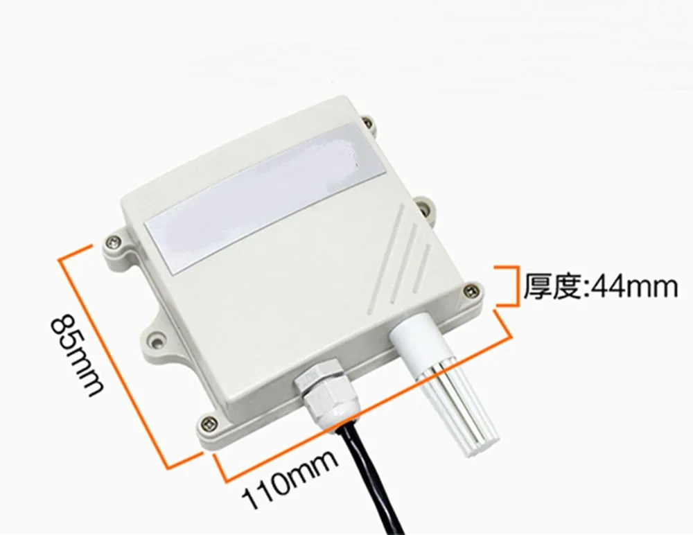 Output 4-20MA/0-5V/0-10V/RS485 Range -40~80 Degree C Temperature And Humidity Transmitter Sensor IP67