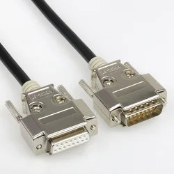 DB15 Cable DB 15 Pin Two Rows Connectors DB15 Data Cable Male to Male Male to Female Female to Female 1.5m 2m 3m 5m 8m 26AWG