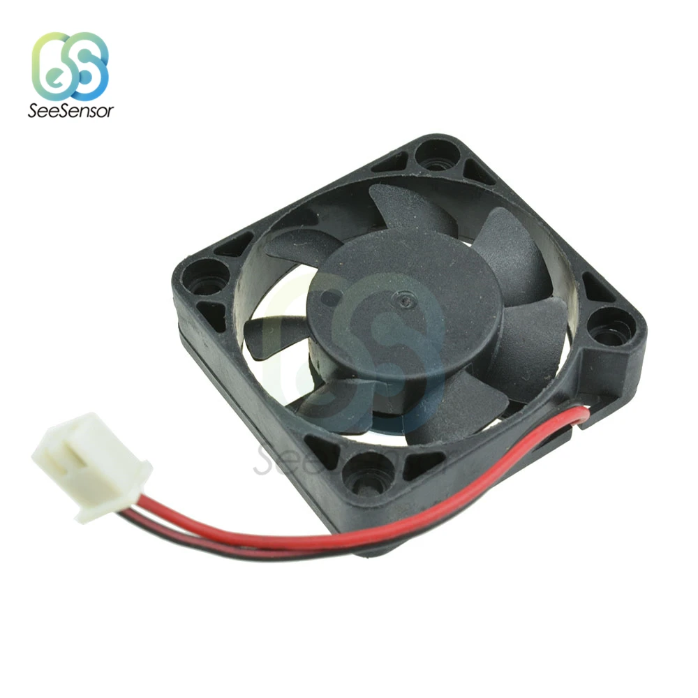 DC 12V 2-Pin Cooler Brushless PC CPU Case Cooling Fan Computer Cooler for Video Card 40x40x10mm