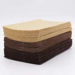 Colore marrone cioccolato Feltro Craft 1mm Feltro tessuti in poliestere foglio per decorazione fai-da-te cucito Fieltro Feltro tessuti conn tela