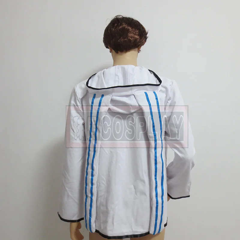 DEVIL SURVIVOR 2 Kuze Hibiki White Rabbit Version Hoodie Jacket Anime Cosplay Costume image 4