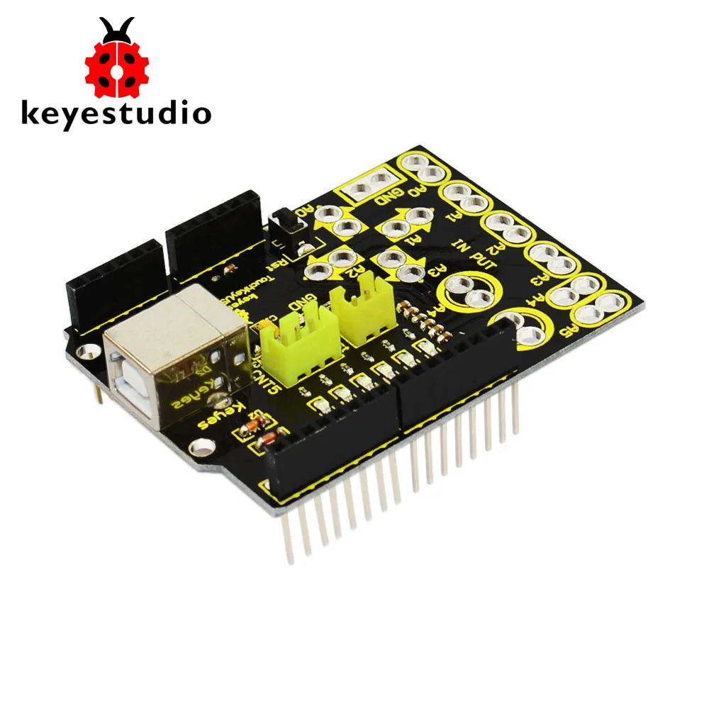 keyestudio Touch Key USB shield  for Arduino DIY Programming Projects