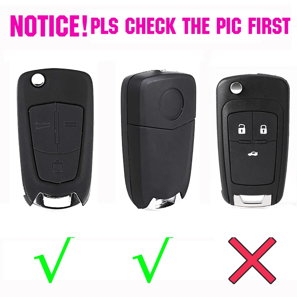 2 Button Silicone Key Cover Fit For Vauxhall Opel Corsa Astra Meriva Vectra Zafira Gtc Signum Tigra Remote Flip Fob Case