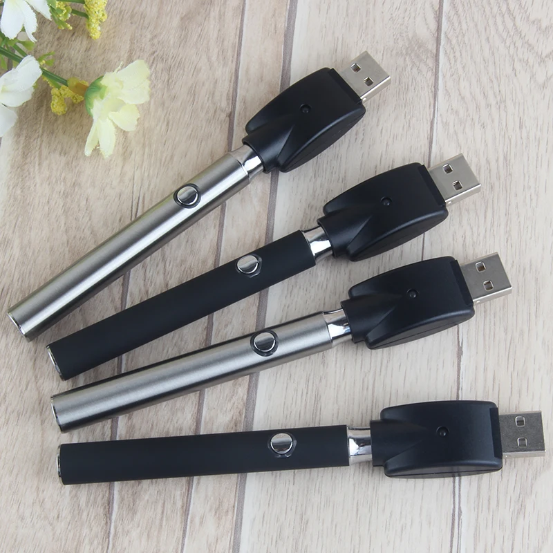 Button adjust voltage battery 350mah 510 thread LO preheat O pen vape e cig batterie  O-pen vapen ego UGO evod battery fit  ce3