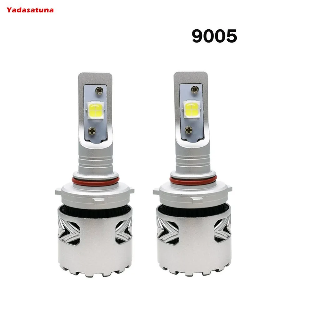 

2Pcs 9005/HB3/H10 LED Headlight Bulbs Conversion Kit LENS Cree XHP70 Chip Long Lifespan,White 80W 6500K 12,000LMs High Bright