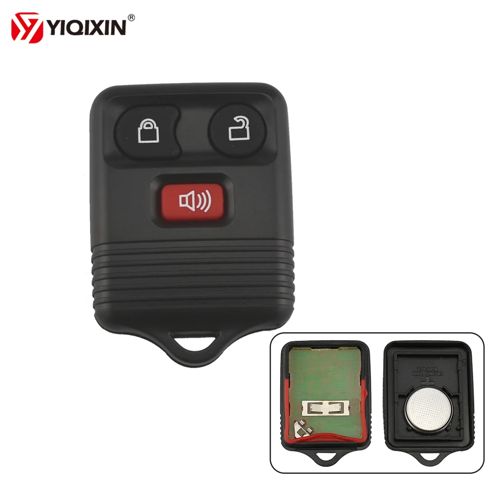 YIQIXIN 3 Button Remote Control Car Key Replacement 315/433Mhz Exchange For Ford Key Keyless Entry Fob Clicker Transmitter