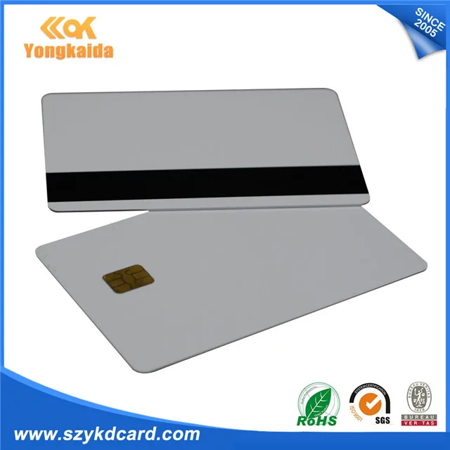 Yongkaida 1000pcs/lot PVC Printed cr80 size smart plastic pvc contact ic Fudan 4442 card for access control