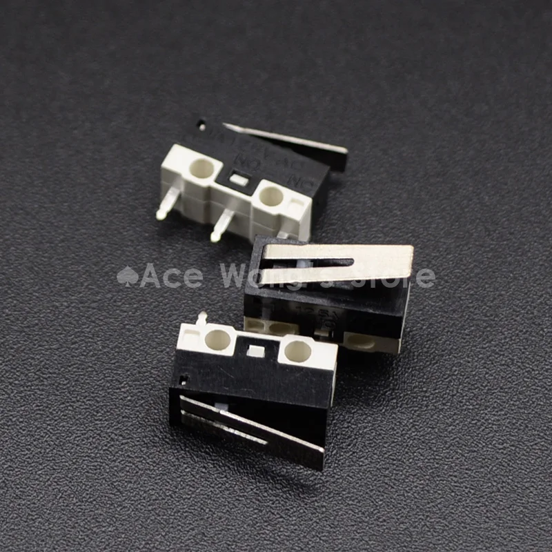 10Pcs Limit Switch Push Button Switch 1A 125V AC Mouse Switch 3Pins Micro Switch