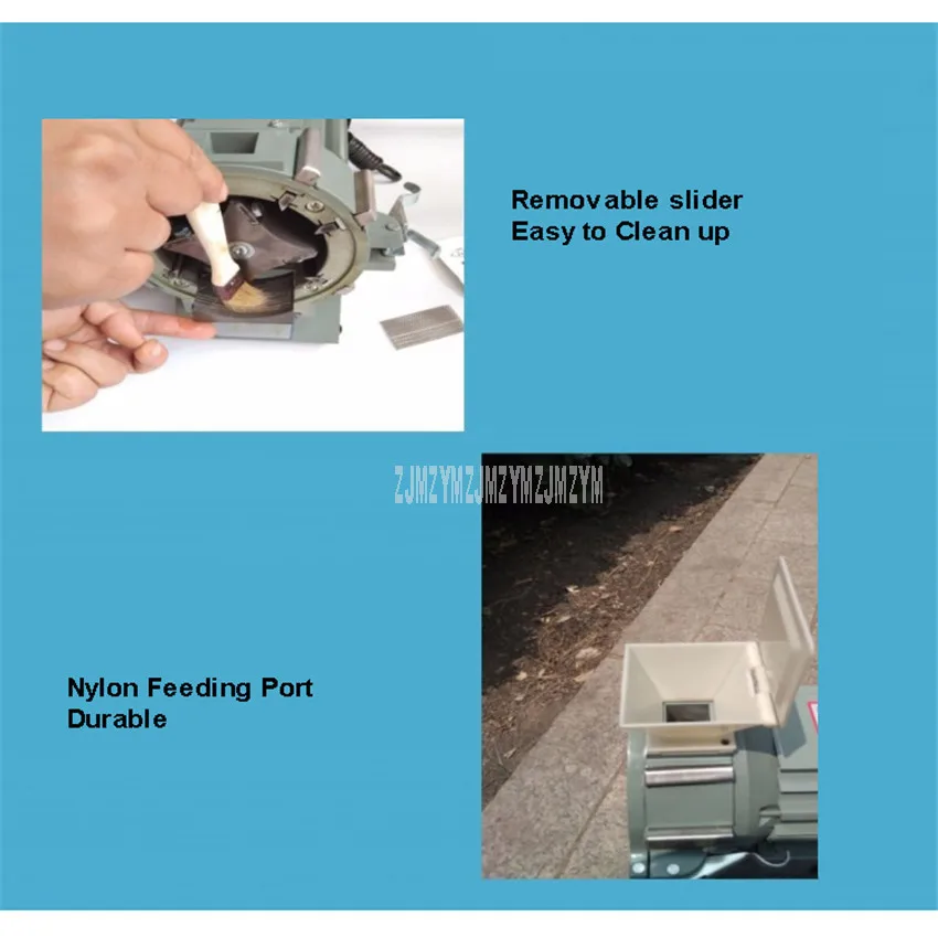 1400r/min frantoio per piante disintegratore polverizzatore pelle animale pianta rizoma macinacaffè a base di erbe macinacaffè 220V 180W