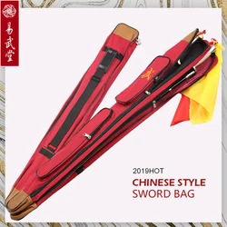 Yiwutang-bolsas de tai chi de gran capacidad, bolsos multifunción para espada, 1,1 m de longitud, doble capa, productos de artes marciales