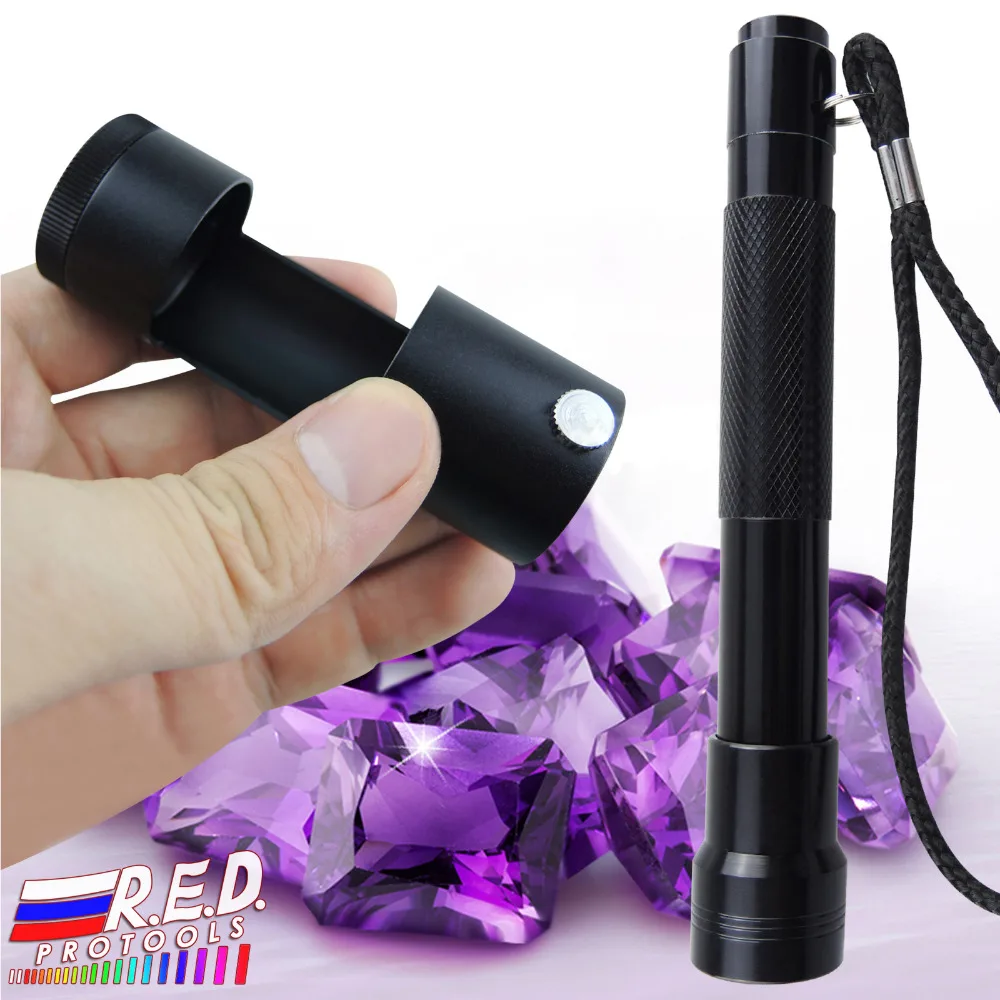 

Portable Handheld Polariscope LED flashlight Jewellery Gems Gemstone tools 80mm Length + 28mm diameter