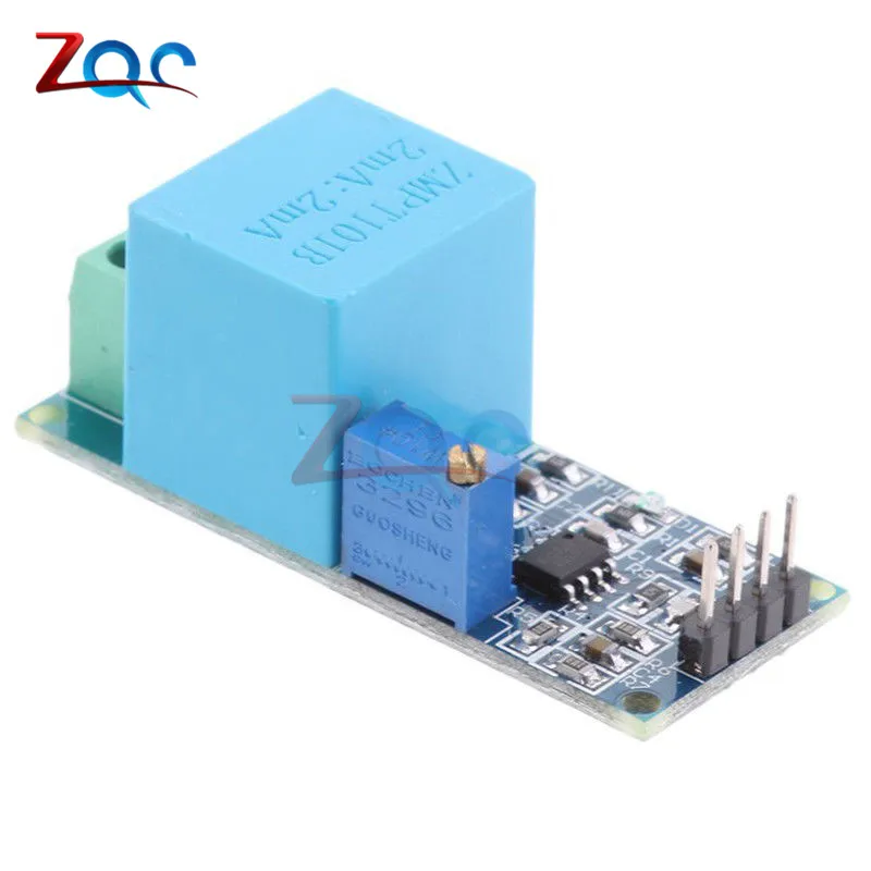 Módulo transformador de voltaje monofásico activo, Sensor de voltaje de salida de CA para Arduino Mega ZMPT101B 2mA