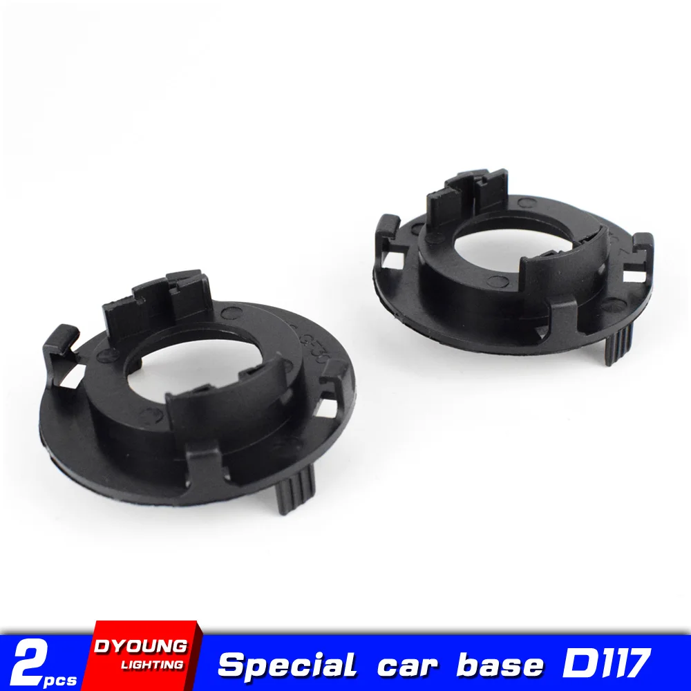 

2Pcs H7 For LED Bulbs Headlight Holder Conversion Light Adapter Lamp Base For KIA K6 2016/Hyundai/Tucson D117