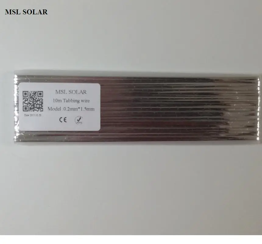 DIY Solar Panel Solar Cell Welding Strip 30feet 0.2mm*1.5mm Tabbing wire solder wire Copper content more than 99.97%