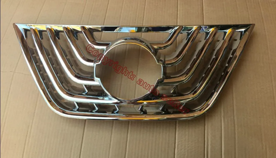 ABS Chrome Front Grille Cover Trim For Nissan MURANO 2015 2016 2017 Car Accessories Stickers