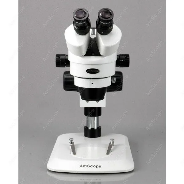 Stereo Zoom Industrial Microscope--AmScope Supplies 3.5X-90X Stereo Zoom Inspection Industrial Microscope