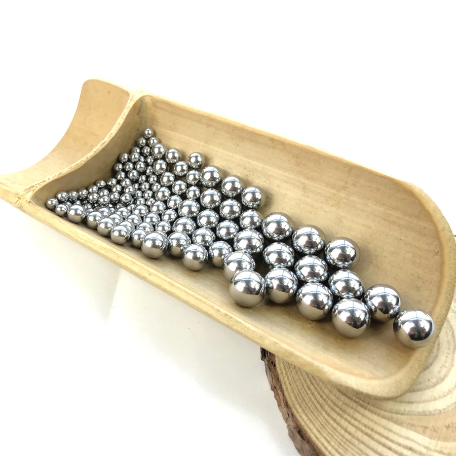 100 pz 6mm 8mm diametro sfera d\'acciaio per la caccia professionale fionda cuscinetto arco munizioni fionda pallini accessori