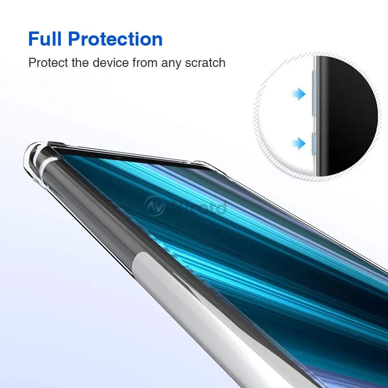 TPU Silicone Case For Sony Xperia 1 10 plus L3 Ultra thin Clear Transparent Phone back cover for Sony Xperia XZ3 XZ2 XZ XZ1 XA1