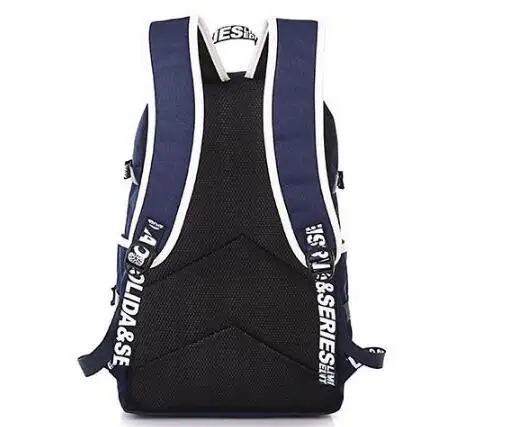 Anime Detroit Become Human Game USB Backpack Bag School Backpacks Laptop Shoulder Bags Cosplay Mochila