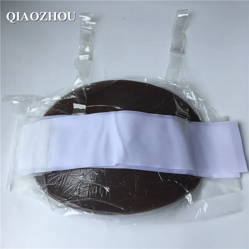

1500g black silicon belly top quality fake beer stomach real baby bump for cosplay movie props