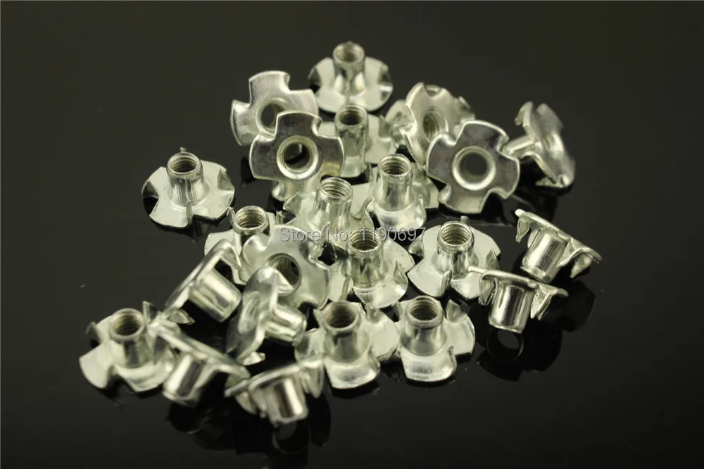 

DIY Four Claw Nut Wood Mosaic Nut Galvanized Four Claw Mother M5 M6 Nut 40PCS Free Shipping