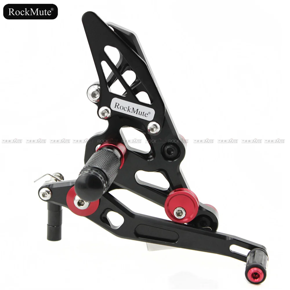 Motorcycle Rearsets For Yamaha MT-07 MT07 FZ07 2021 2022 2023 2024 Adjustable Footrest Foot Peg Brake Pedal Shift Lever Rear Set