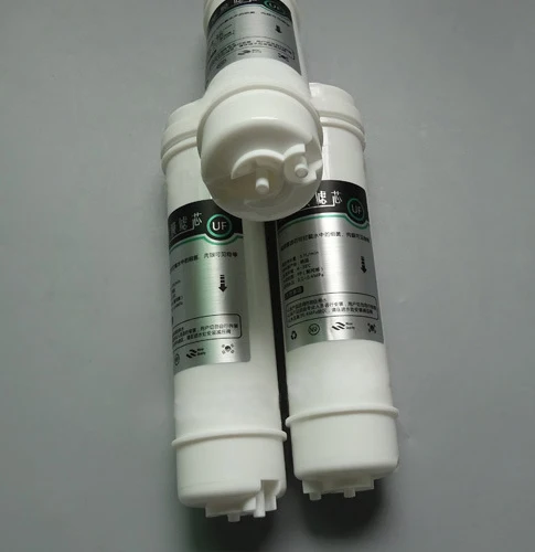 0,01 mikron Ultra filter cartridage/UF filter/UF membran kerze/hohl faser membran (9 zoll schnell stecker) für wasser filter