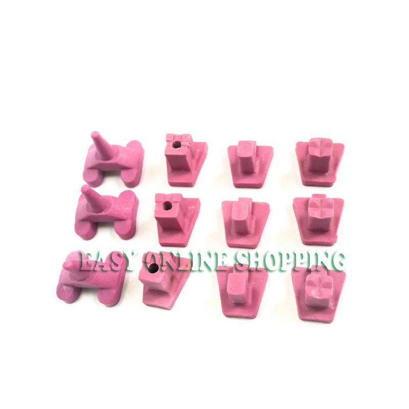 12Pcs  NEW Ceramic Firing Pegs Dental Lab for Porcelain Oven Tray